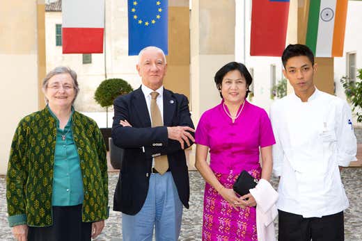 Albertina Soliani, Enzo Malanca, Thuzar Than-Tin e Ye Ko Naing