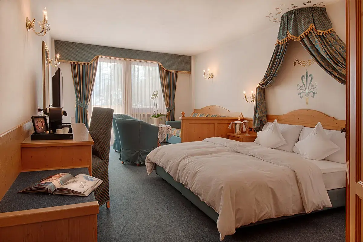 Sono dodici le categorie di camere e suite Resort Hotel Alpine Royal: rifugio del benessere in Valle Aurina