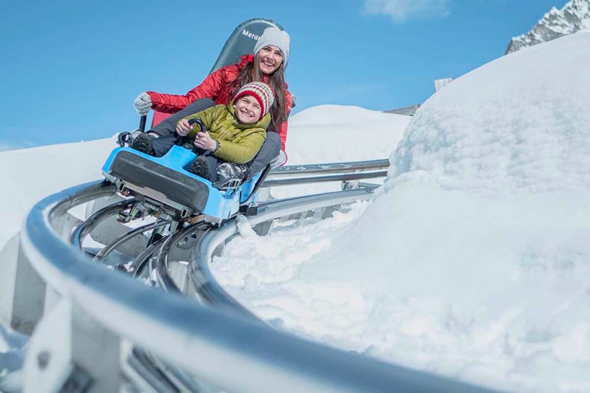 Tante proposte per i bambini Inverno allo Josef Mountain Resort dove chi pensa solo allo sci vive solo a met&agrave;!