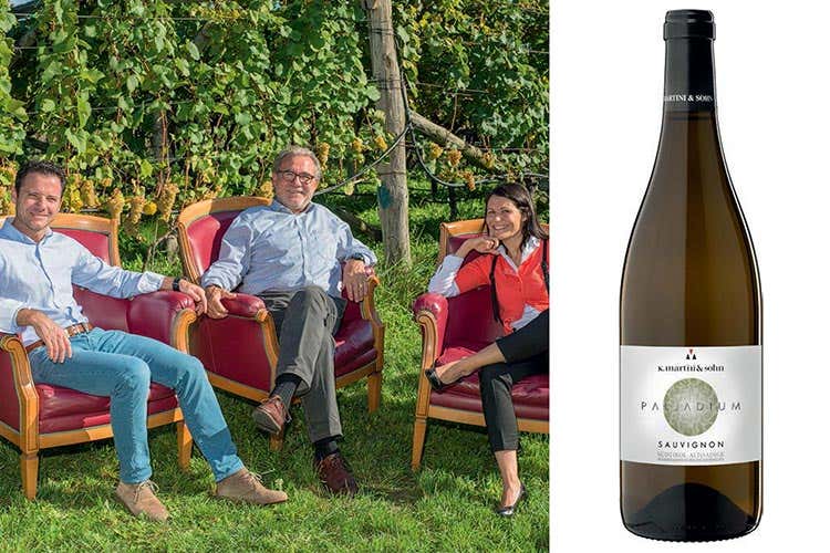 Lukas, Gabriel e Maren Martini (Alto Adige Wine Summit Il Consorzio ha preso la strada giusta)