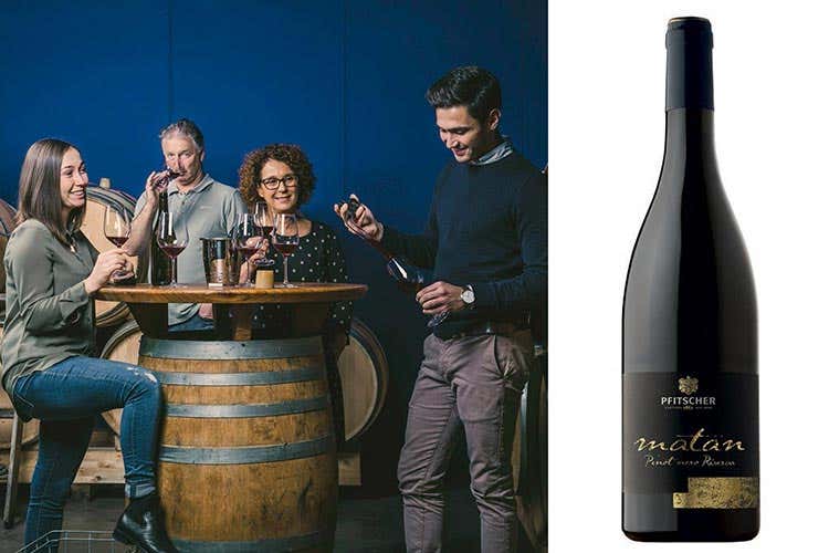 Marion, Klaus, Monika e Daniel Pfitscher (Alto Adige Wine Summit Il Consorzio ha preso la strada giusta)