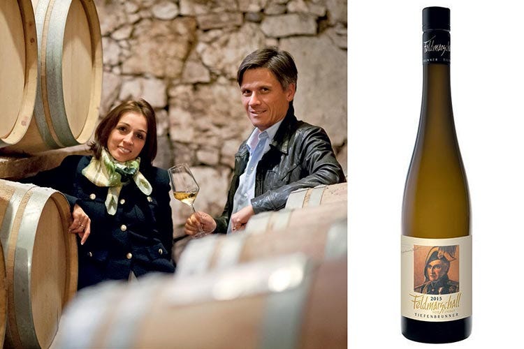 Sabine e Christof Tiefenbrunner (Alto Adige Wine Summit Il Consorzio ha preso la strada giusta)