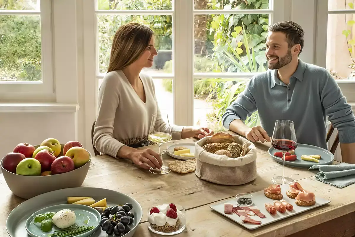 Alto Adige a tutta tavola - Foto Manuela Tessaro Sempre di buon umore con i prodotti tipici dell'Alto Adige