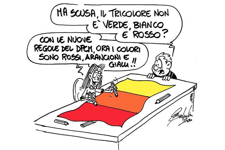 Dobbiamo aspettare, senza abbandonare mai la speranza di ritrovare, presto, le nostre abitudini e ricominciare così a vivere - Gli unici colori che vogliamo sono quelli del nostro Tricolore Dobbiamo aspettare, senza abbandonare mai la speranza di ritrovare, presto, le nostre abitudini e ricominciare così a vivere - Gli unici colori che vogliamo sono quelli del nostro Tricolore