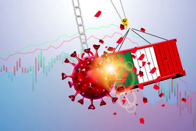 Per l’Ue l’economia dell'Italia non tornerà ai livelli pre-pandemia nel 2022 - Anche il Pil finisce in zona rossa: lockdown per 86mila locali