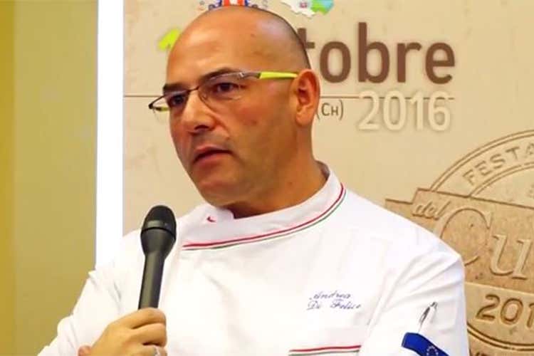 Andrea Di Felice Attenzione alla salute e tanto studio tra i doveri del cuoco contemporaneo Andrea Di Felice Attenzione alla salute e tanto studio tra i doveri del cuoco contemporaneo