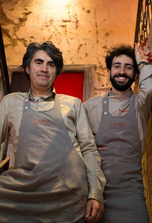 da sinistra: Andrea Muccioli e Franco Aliberti (foto: Giorgio Salvatori)