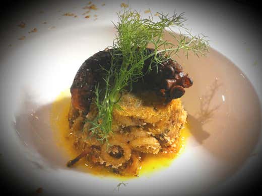 Anelletti al ragù di polpo Anelletti al ragù di polpo