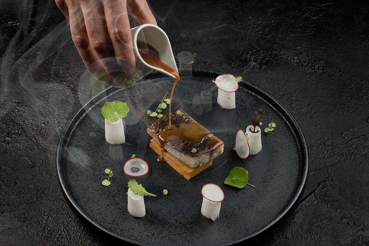 Anguilla Marcello Corrado alle redini del Mindful Restaurant di Villa Eden di Merano