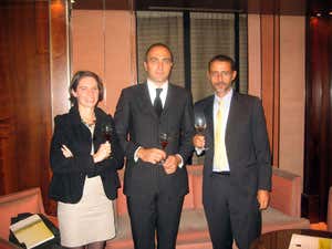 Violaine de Caffarelli, Marco Anichini e Domenico Avolio