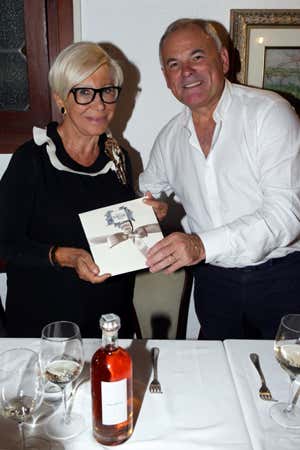Anna Fendi e Roberto Castagner