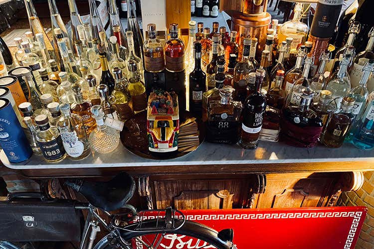 Un'ampia selezione tra grappe, distillati e whiskey - Cucina lodigiana di casa all'Antica Osteria del Cerreto