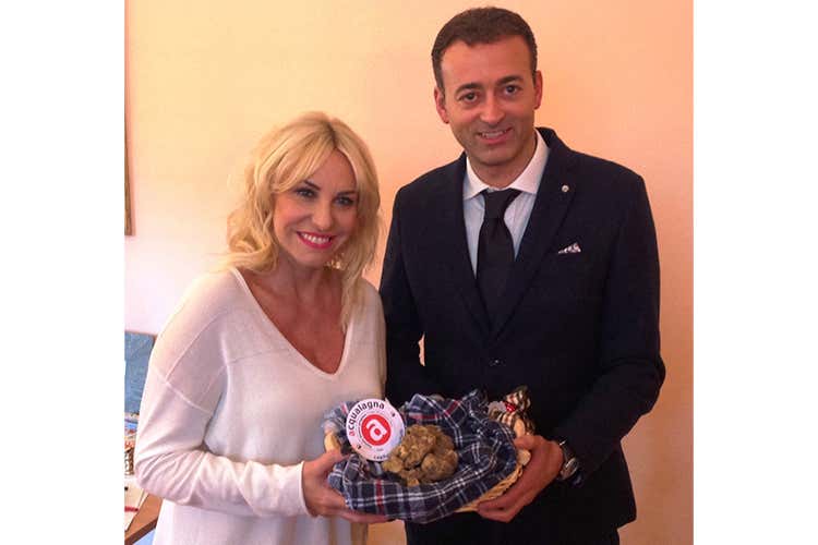 Antonella Clerici e Andrea Pierotti