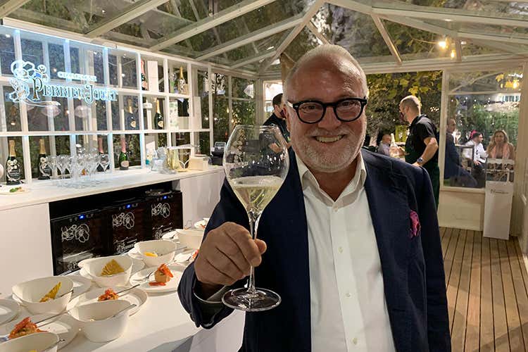 Antonello Colonna Champagne Perrier-Jou&euml;t celebra il design