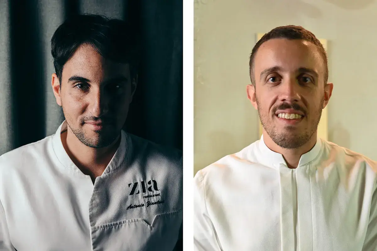 Antonio Ziantoni e Christian Marasca Da Zia Restaurant a Roma si usano solo panna e burro di alta qualit&agrave;
