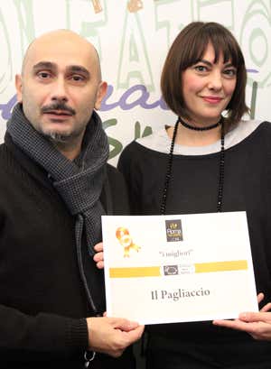da sinistra: Antony Genovese e Raffaella Cantagalli