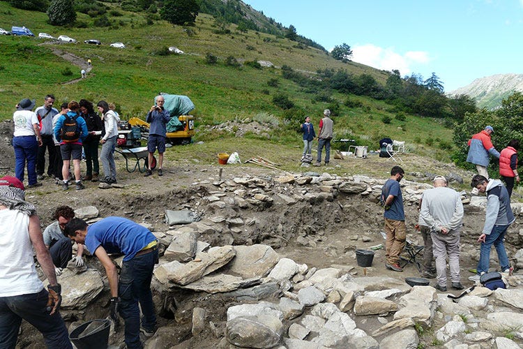 Il cantiere del Progetto Orgéres (Archeologia in alta montagnaLa Thuile, un sito da conoscere)