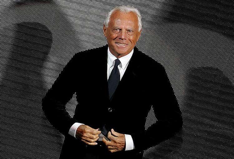 Giorgio Armani - Armani, Gucci, Valentino, Herno La moda si mobilita contro il virus