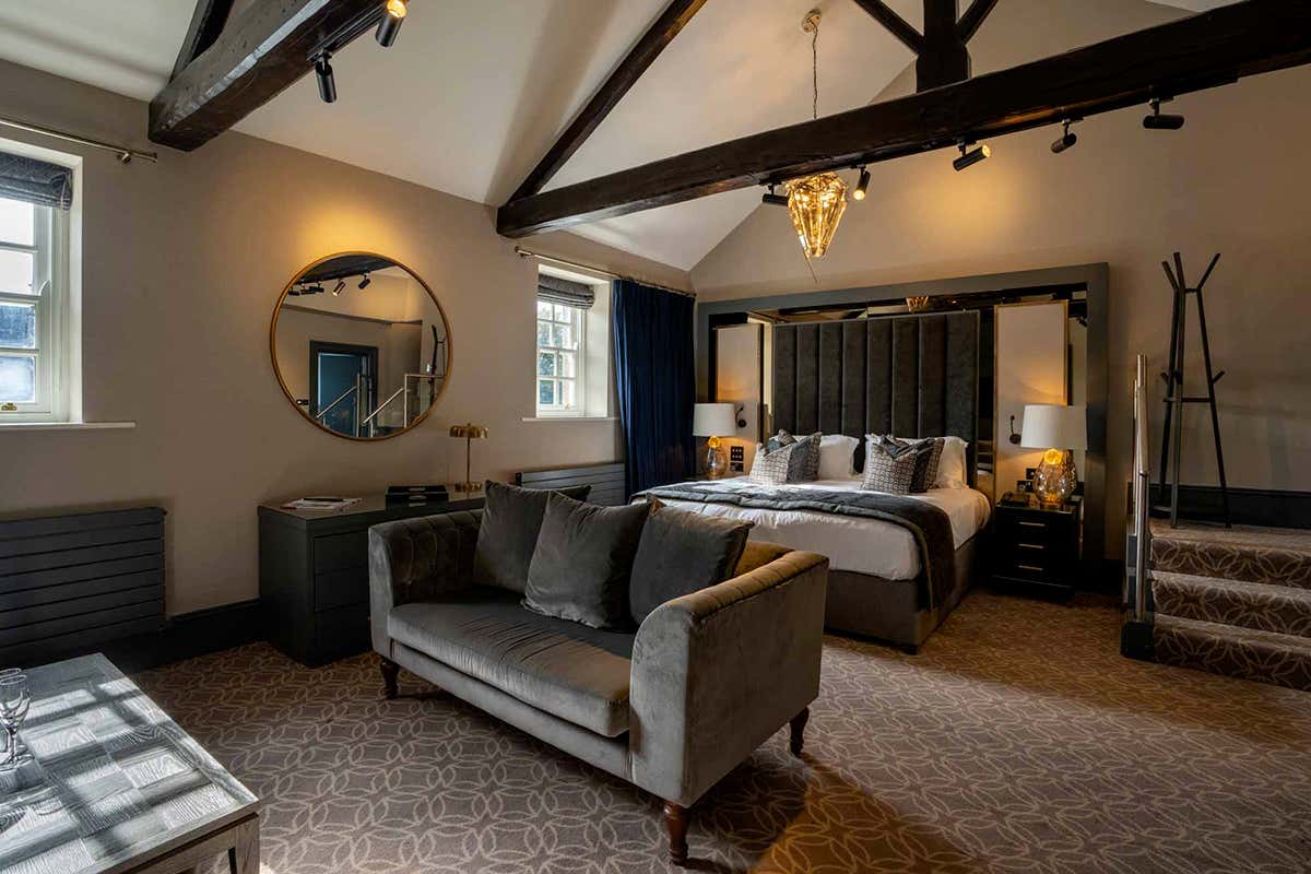 Una delle stanze dell'Armathwaite Hall Hotel & Spa