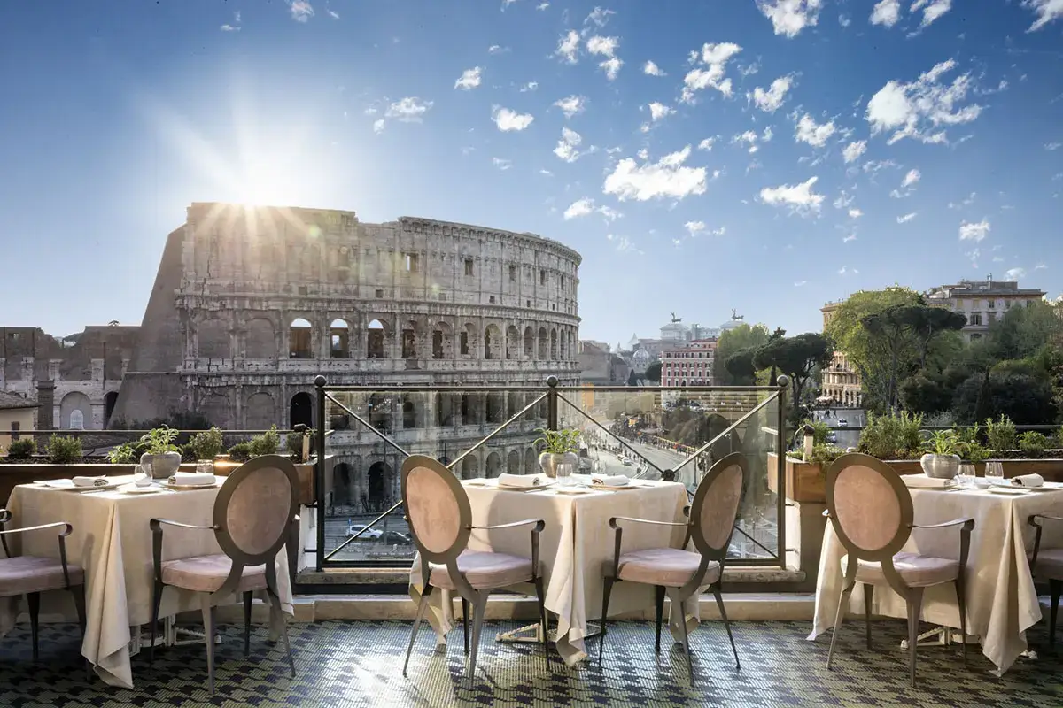 Aroma Ristorante con vista sul Colosseo