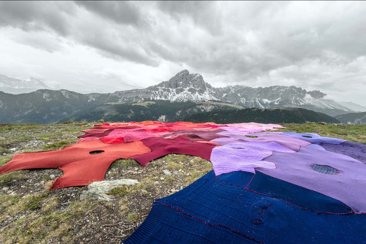 Arte contemporanea &pound;$en plein air$&pound; 5&ordf; edizione di Smach in Val Badia