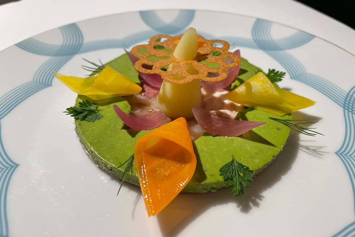 Arte del Mandala Grand Hotel Royal e Golf, dove la stella di Griffa illumina Courmayeur