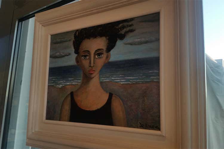 Arte in tavola al ristorante Konnubio Beatrice Segoni interpreta Elio De Luca Arte in tavola al ristorante Konnubio Beatrice Segoni interpreta Elio De Luca