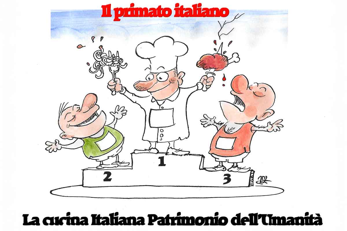 34 vignette per celebrare la Cucina Italiana Patrimonio Unesco 34 vignette per celebrare la Cucina Italiana Patrimonio Unesco