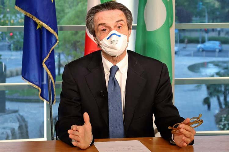 Attilio Fontana - L'appello di Fontana al Governo: Riaprire i ristoranti fino alle 22