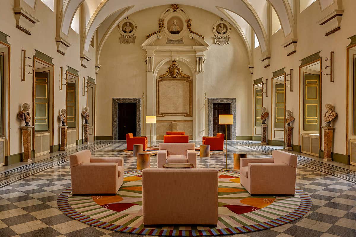 Il palazzo che a Roma respirava libri e ora offre bellezza e buona gastronomia