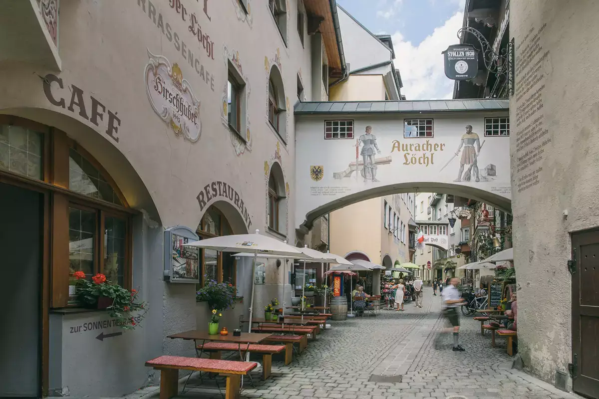 Uno scorcio di Kufstein Alla scoperta di Kufstein e del Kusterland