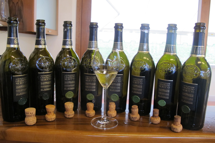 Azienda Merotto, 8 annate in degustazione Doppia maturazione ragionata nel vigneto Azienda Merotto, 8 annate in degustazione Doppia maturazione ragionata nel vigneto