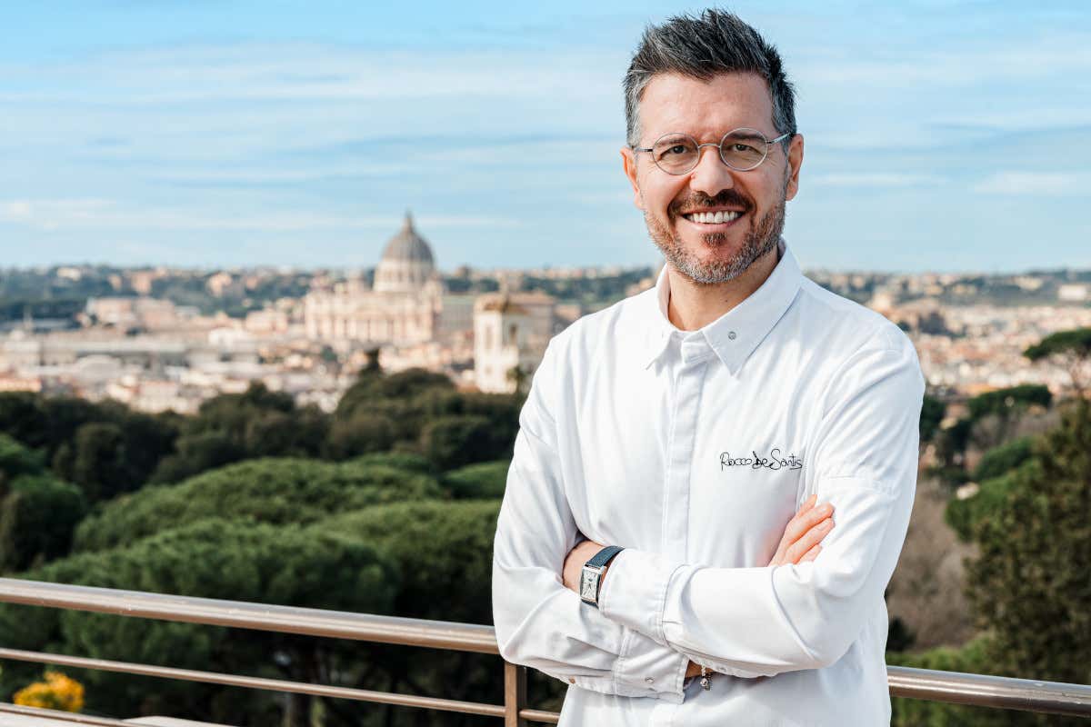 Lo chef Rocco De Santis
