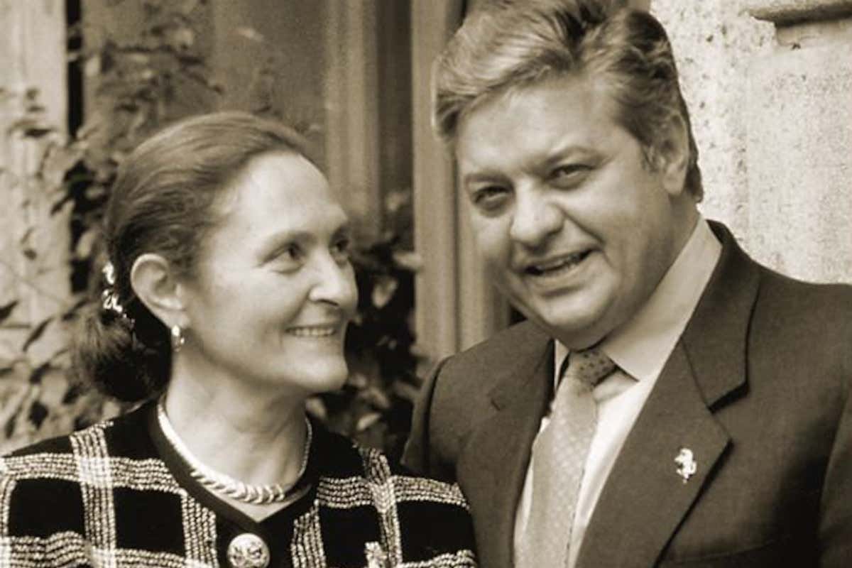 Bruna con Vittorio Cerea