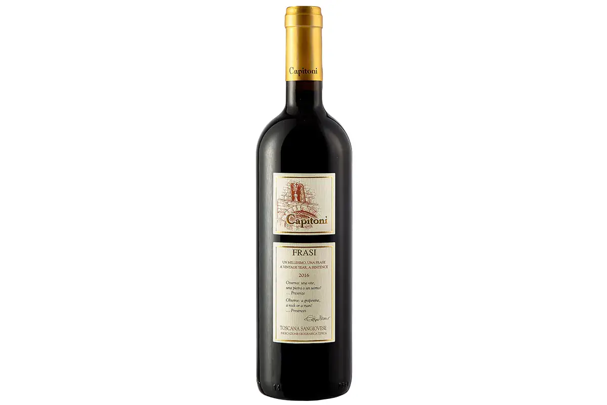 Frasi Vent'anni di vino per Capitoni, quattro etichette in degustazione