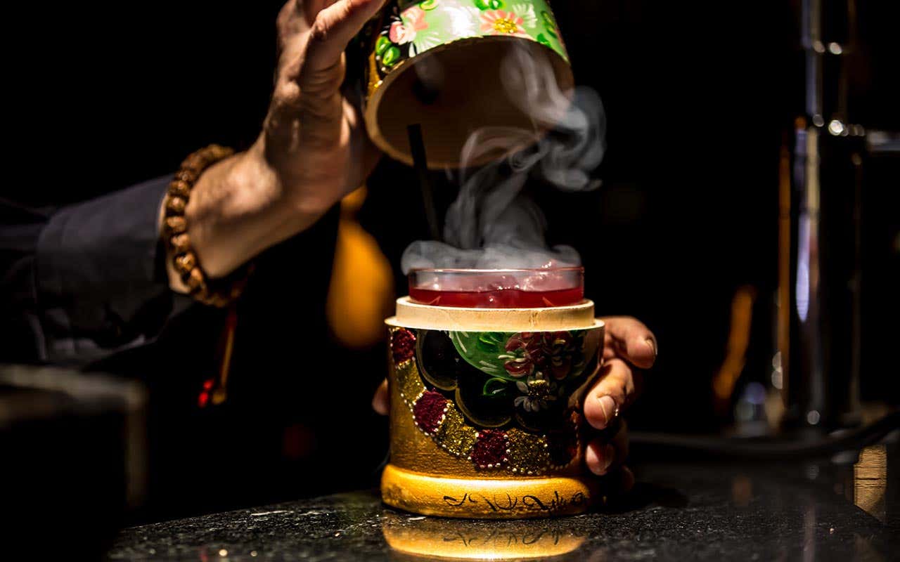 Babuska cocktail Come nel Grande Gatsby: il glamour anni 30 al Valentyne Restaurant