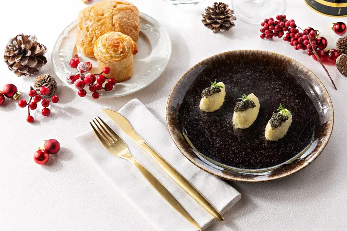 Baccal&agrave; mantecato e Calvisius Baccal&agrave; mantecato e Calvisius