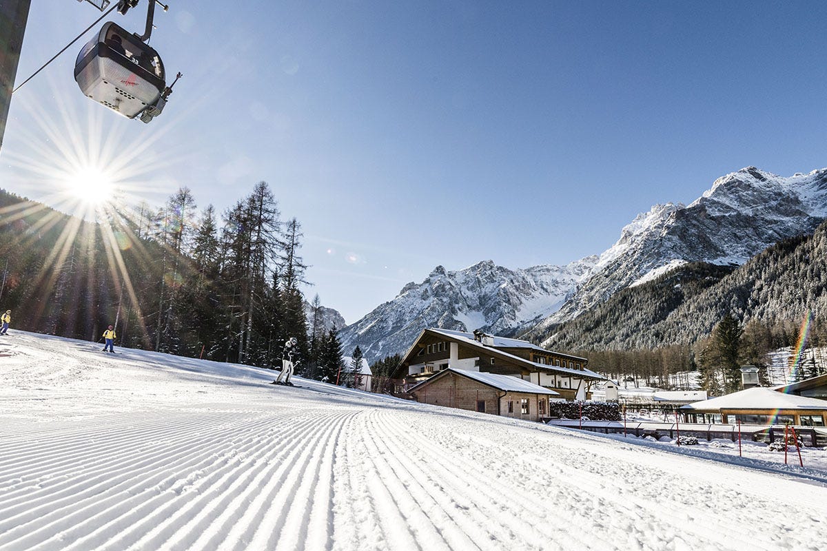 Piste viscino al Bad Moos. Foto:Hannes Niederkofler Pronti, partenza… si scia: dal Tirolo all’Alto Adige
