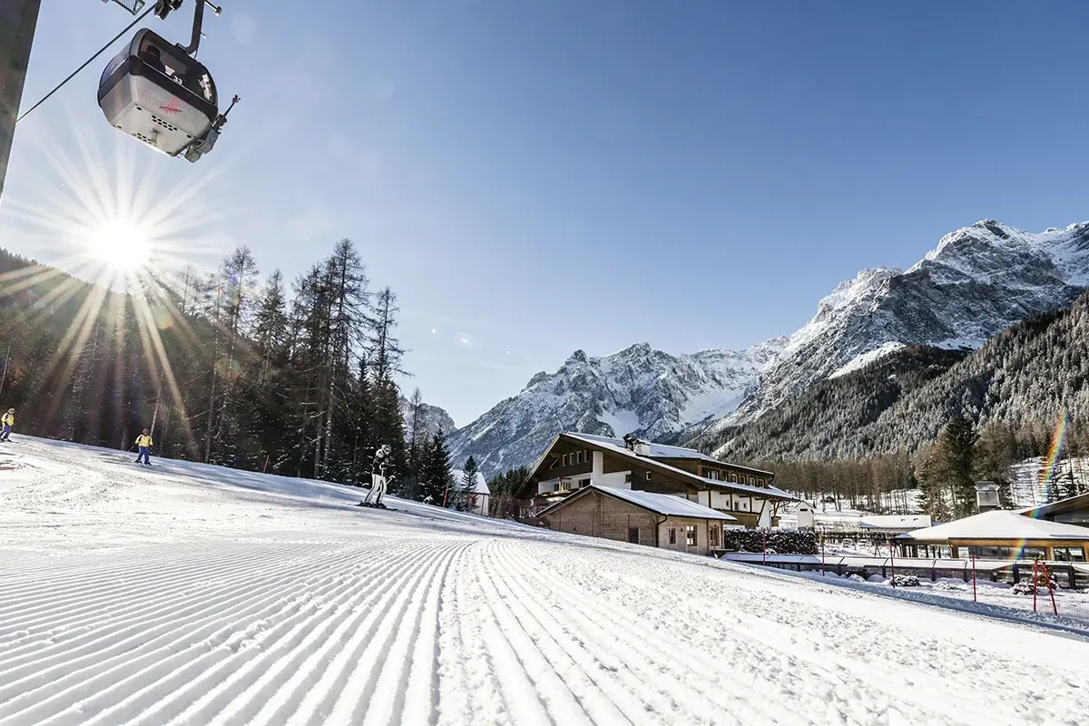 Piste viscino al Bad Moos. Foto:Hannes Niederkofler Pronti, partenza&hellip; si scia: dal Tirolo all&rsquo;Alto Adige