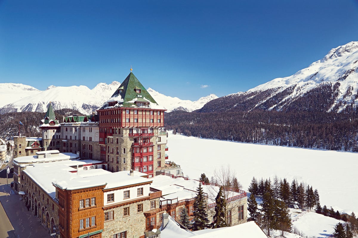 Badrutt's Palace Alpi svizzere il lusso sulla neve