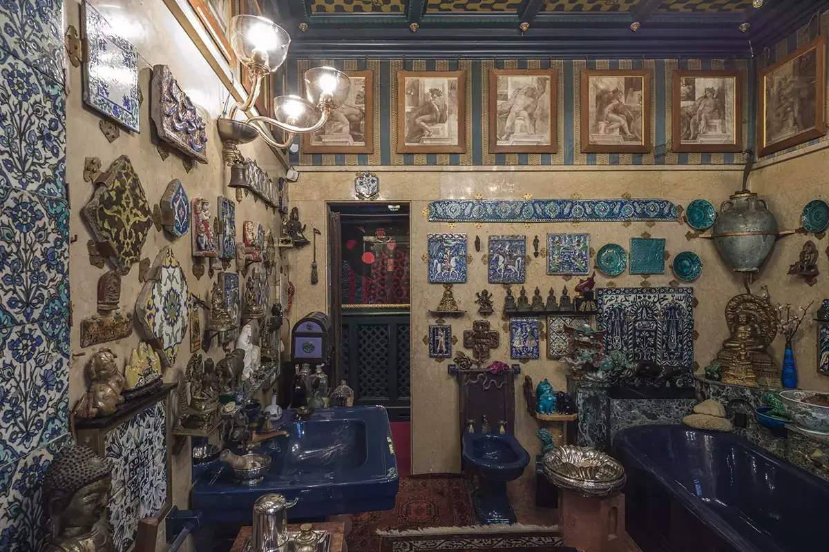 Il Bagno blu. Foto: Beck Peccoz Nei panni di Gabriele d&rsquo;Annunzio: alla scoperta de Il Vittoriale