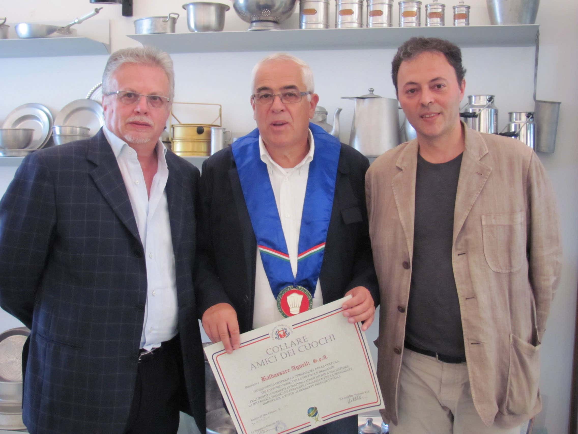 Paolo Caldana, Baldassare Agnelli e Bruno Salvatore