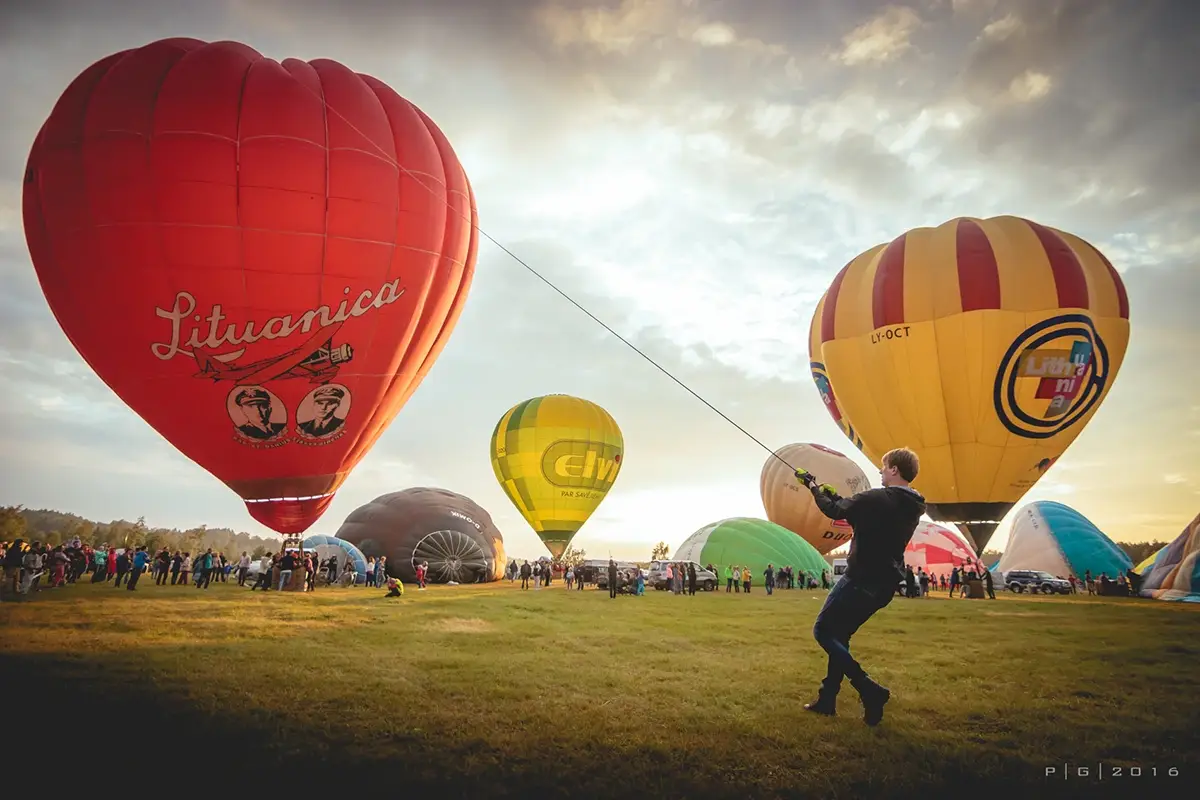 Mongolfiere. Foto: Paulius Grigaliunas Scopri la magia della Lituania, con 10mila pernottamenti in omaggio