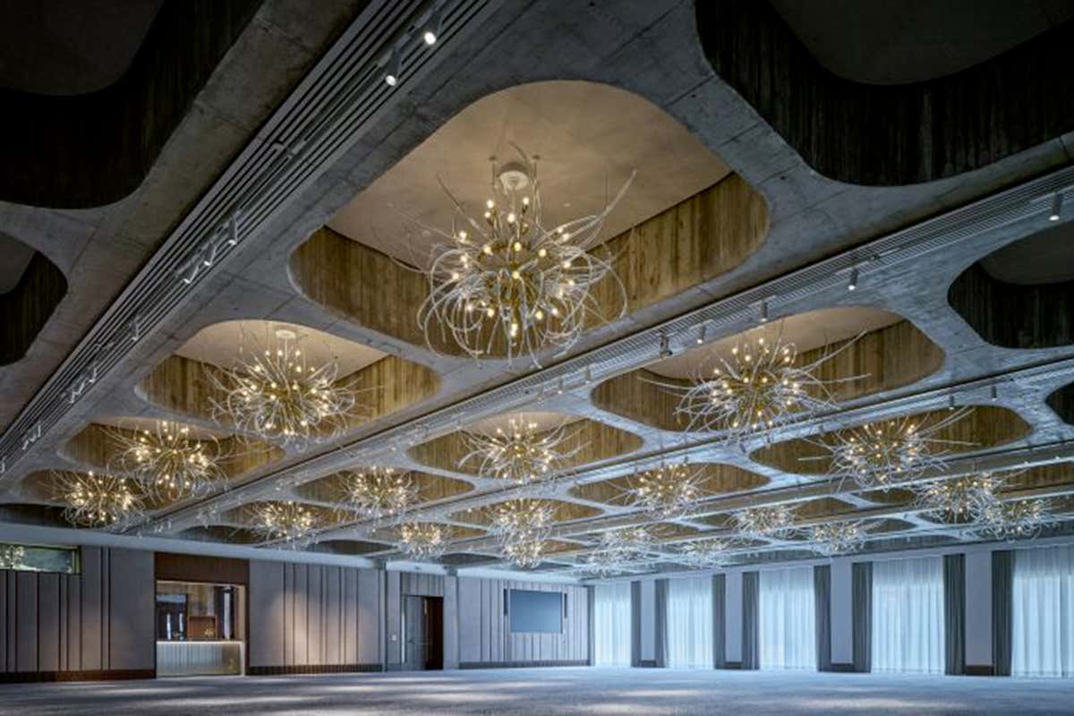 La sala da ballo del Fairmont Golden Prague