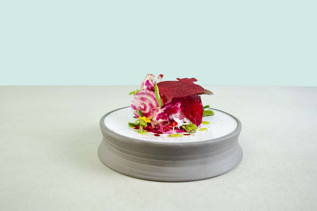 Barbarossa Barbarossa, antipasto dedicato al gelato con seppie crude Tutta l’arte di Luca Landi nel nuovo menu de Il Lunasia