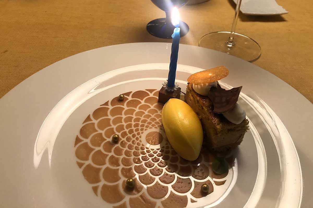 Barretta al caffè L'autunno del San Domenico, nel menu tutta l'espressività dello chef Max Mascia