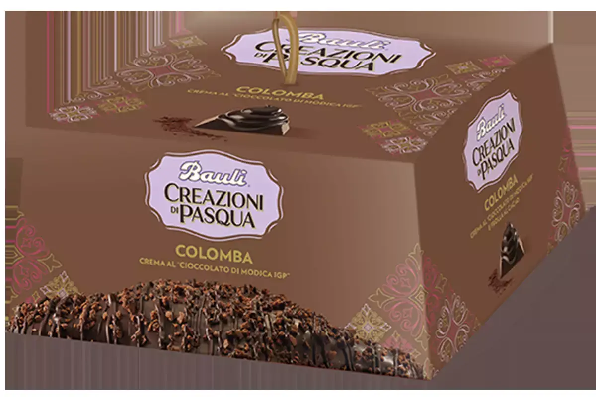 Bauli: Colomba con Crema al Cioccolato di Modica Igp Dall&rsquo;arte pasticcera dolcezze creative per far festa