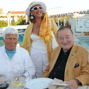 Beppe Bigazzi, Laura Ferrari Aggradi e Sirio Maccioni