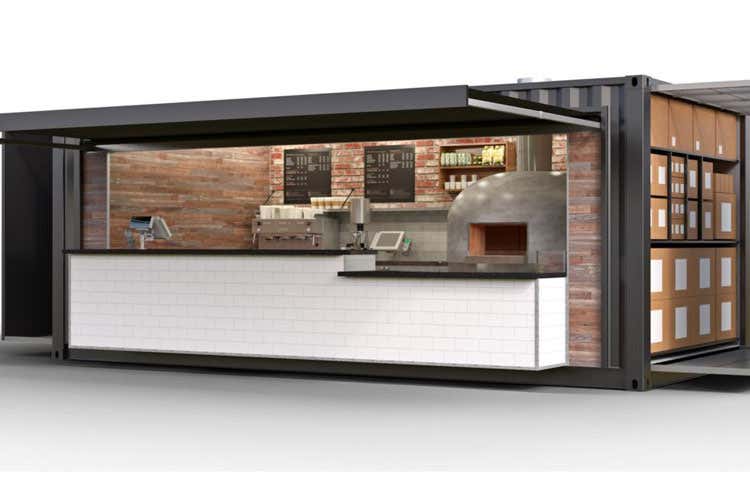 Da Bergamo la pizzeria mobile Un container per tutte le esigenze Da Bergamo la pizzeria mobile Un container per tutte le esigenze