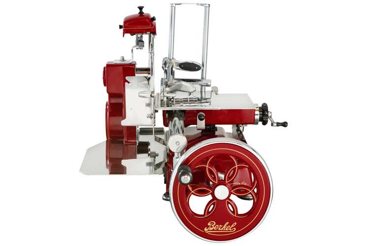 L'affettatrice Volano Tribute di Berkel (Berkel, con la Volano Tribute fa un omaggio al suo passato)